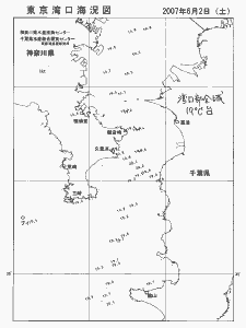 東京湾口海況図(2007/06/02)