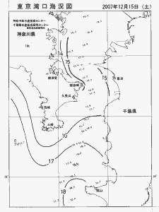 東京湾口海況図(2007/12/15)