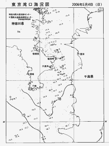 東京湾口海況図(2008/05/04)
