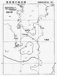 東京湾口海況図(2008/06/02)