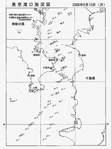 東京湾口海況図(2008/09/15)
