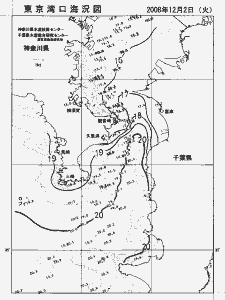 東京湾口海況図(2008/12/02)