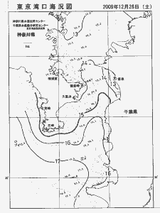 東京湾口海況図(2009/12/26)