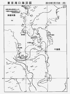 東京湾口海況図(2010/02/15)