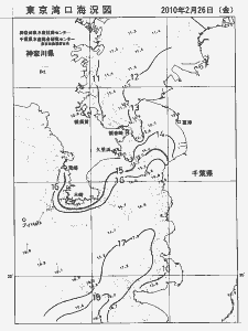 東京湾口海況図(2010/02/26)