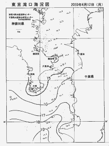 東京湾口海況図(2010/04/12)