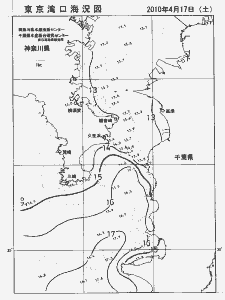 東京湾口海況図(2010/04/17)