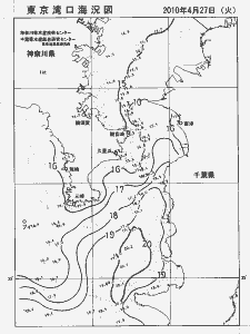東京湾口海況図(2010/04/27)