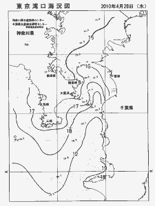 東京湾口海況図(2010/04/28)