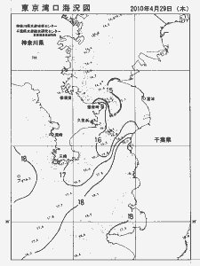 東京湾口海況図(2010/04/29)