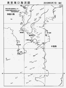 東京湾口海況図(2010/05/07)