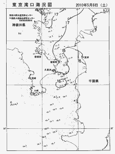 東京湾口海況図(2010/05/08)