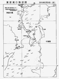 東京湾口海況図(2010/05/09)