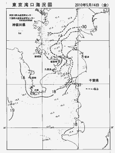東京湾口海況図(2010/05/14)