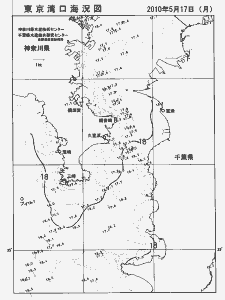 東京湾口海況図(2010/05/17)