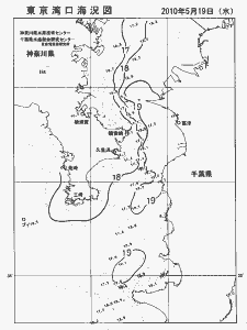 東京湾口海況図(2010/05/19)