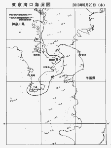 東京湾口海況図(2010/05/20)