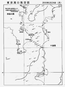 東京湾口海況図(2010/05/24)
