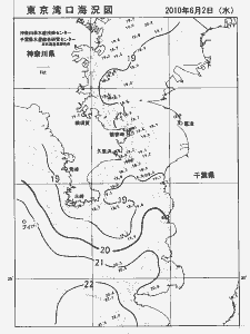 東京湾口海況図(2010/06/02)
