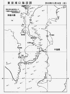 東京湾口海況図(2010/11/14)