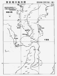 東京湾口海況図(2010/12/15)