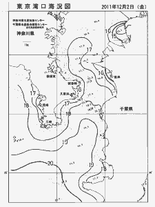 東京湾口海況図(2011/12/02)