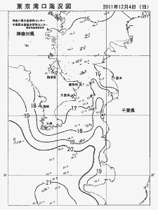 東京湾口海況図(2011/12/04)