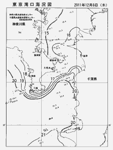 東京湾口海況図(2011/12/08)