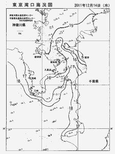 東京湾口海況図(2011/12/14)