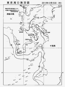 東京湾口海況図(2011/12/15)