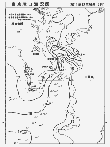 東京湾口海況図(2011/12/26)