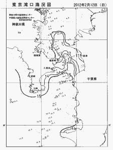 東京湾口海況図(2012/02/12)