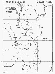東京湾口海況図(2012/04/02)