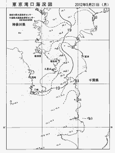 東京湾口海況図(2012/05/21)