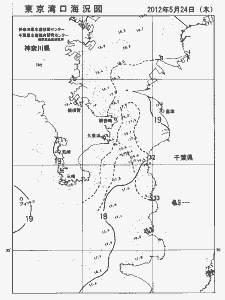 東京湾口海況図(2012/05/24)