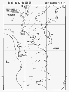 東京湾口海況図(2012/05/26)