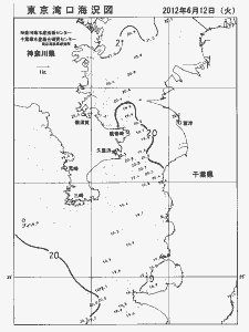 東京湾口海況図(2012/06/12)