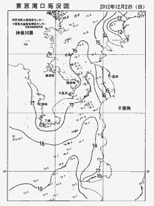 東京湾口海況図(2012/12/02)