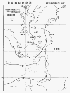 東京湾口海況図(2013/05/03)