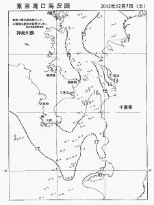 東京湾口海況図(2013/12/07)