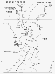 東京湾口海況図(2014/05/02)