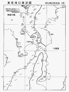 東京湾口海況図(2014/05/26)