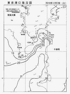 東京湾口海況図(2014/12/02)