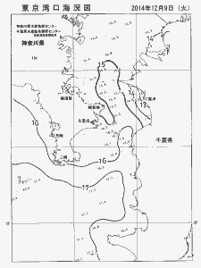 東京湾口海況図(2014/12/09)