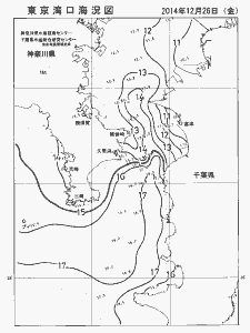 東京湾口海況図(2014/12/26)