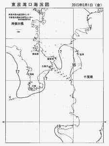 東京湾口海況図(2015/05/01)