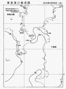 東京湾口海況図(2015/05/26)