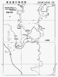東京湾口海況図(2015/12/03)