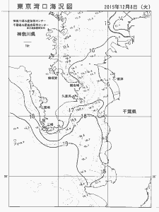 東京湾口海況図(2015/12/08)