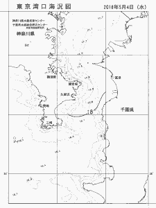 東京湾口海況図(2016/05/04)
